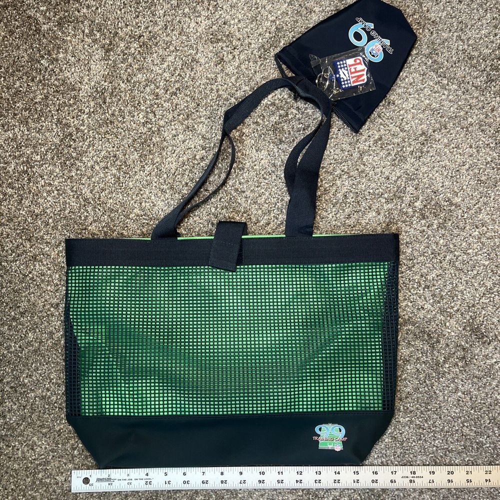 New With Tags NFL Training Camp 99' Tote Bag Includes Water bottle Holder